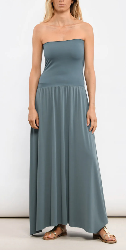 Designer BNWT Eres Size M Oda Blue Maxi Women’s Dress