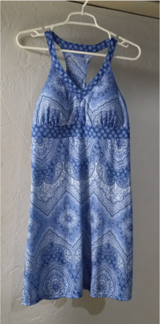 NEW MPG Performance Gear Dress size L NWOT With Shelf Bra and Pockets