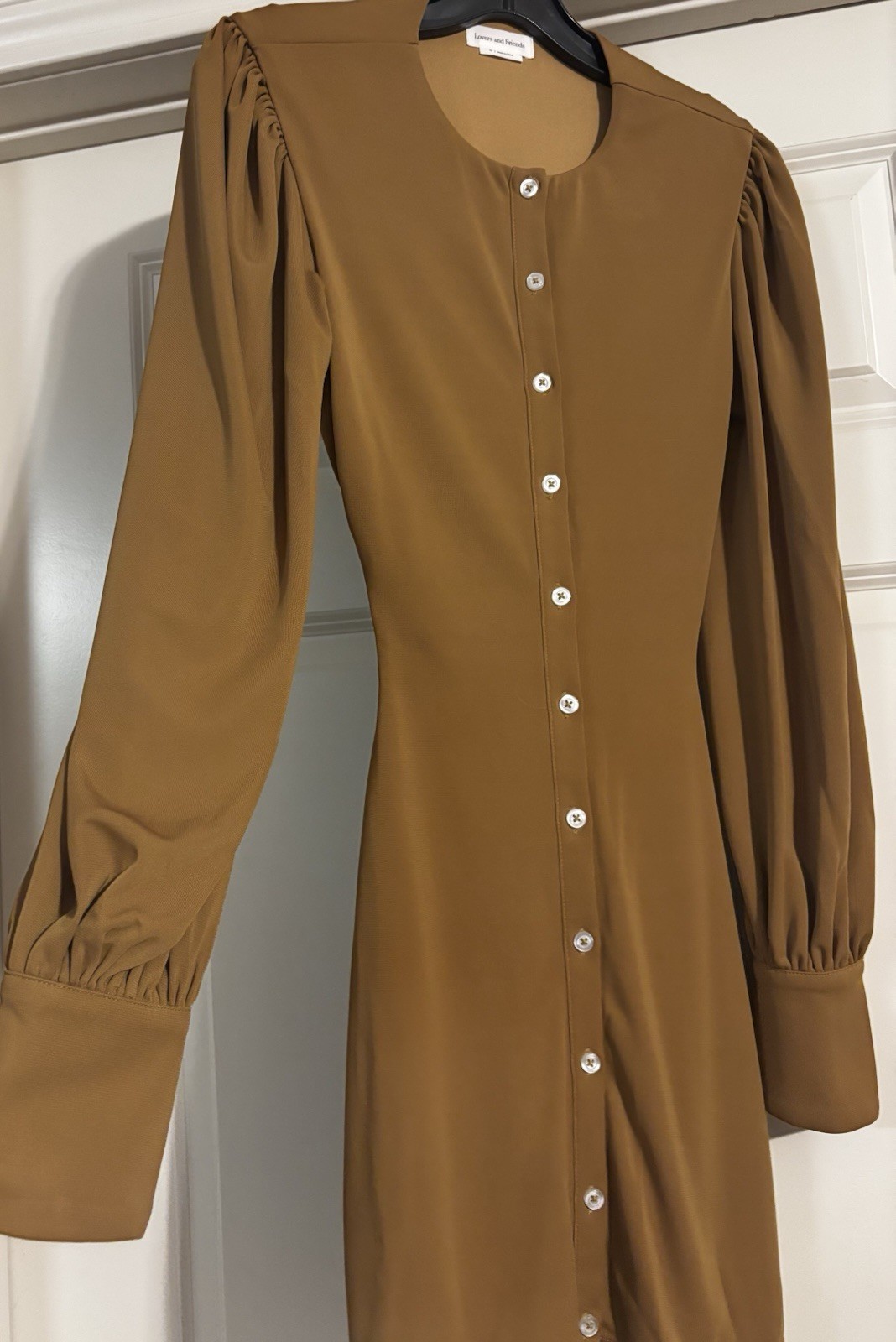 NWOT Lovers & Friends x Revolve Open Back Old Money Quiet Luxury Mob Wife XS