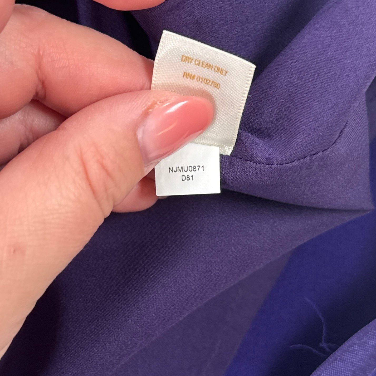 Kate Spade New York Gail Jeweled Shift Dress Womens 10 Purple Wool Embellished
