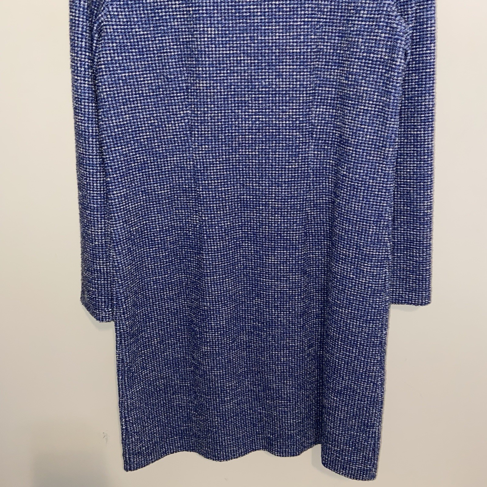 Talbots Dress Womens Medium Stretch Tweed Contrast Trim Office Preppy Classic