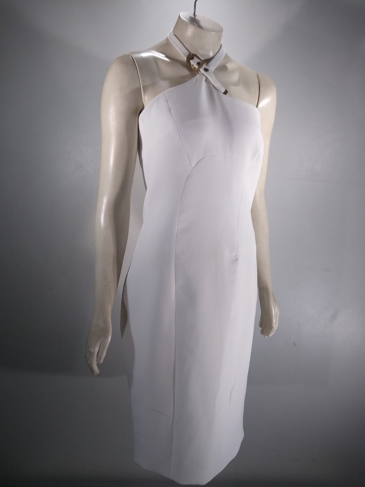 Versace runway Ad Campaign Bondage Dress rare Collab