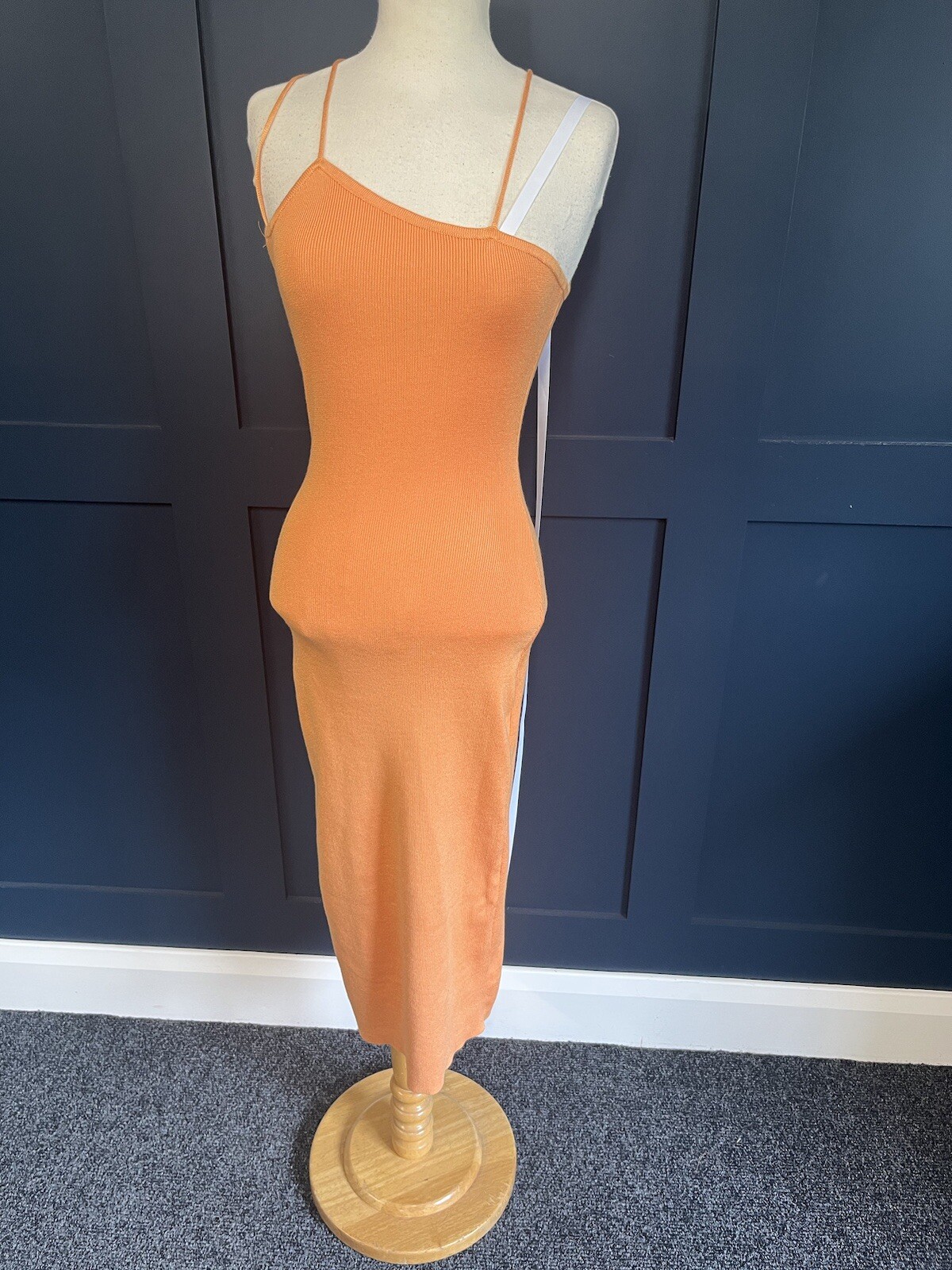 Beach City Dress (Brand New) Orange, Size Small