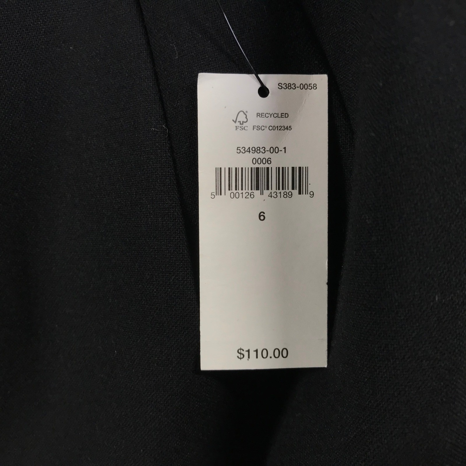 Banana Republic Womens Black Sleeveless Pleated Neck A-Line Sheath Dress Sz 6