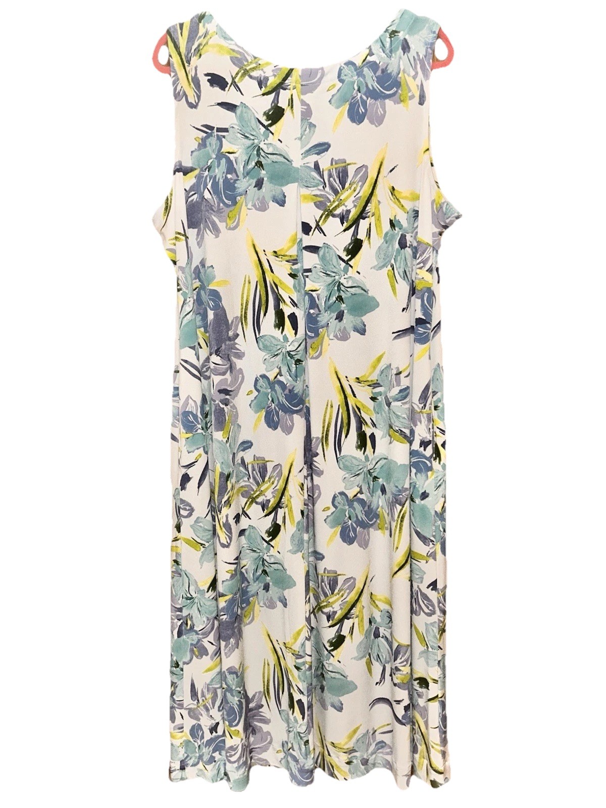 Susan Graver 2XP Long Sleeveless Dress Approx 45” Long