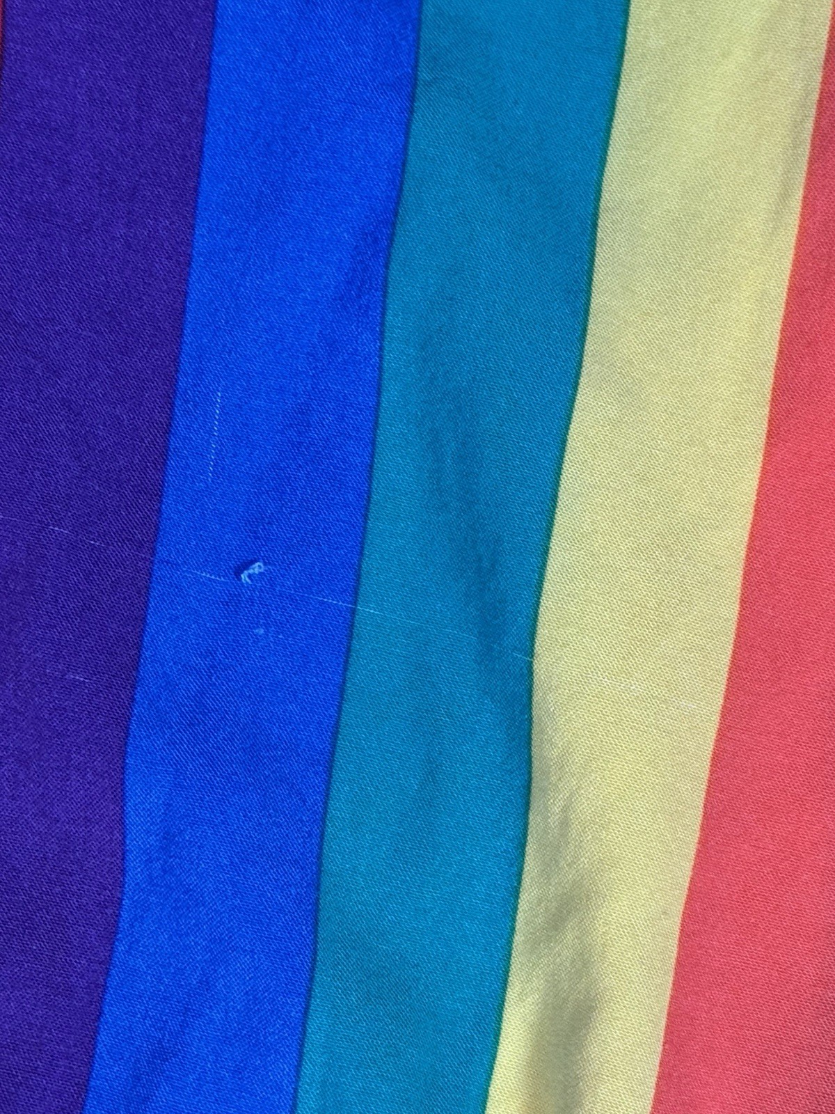 Torrid 2 (2X 18/20) Rainbow Striped Challis Smocked Mini Tank Dress Pride Punk