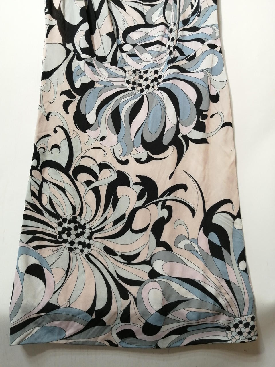 EMILIO PUCCI Short Sleeve Dress Length 39.3 inches Size 40