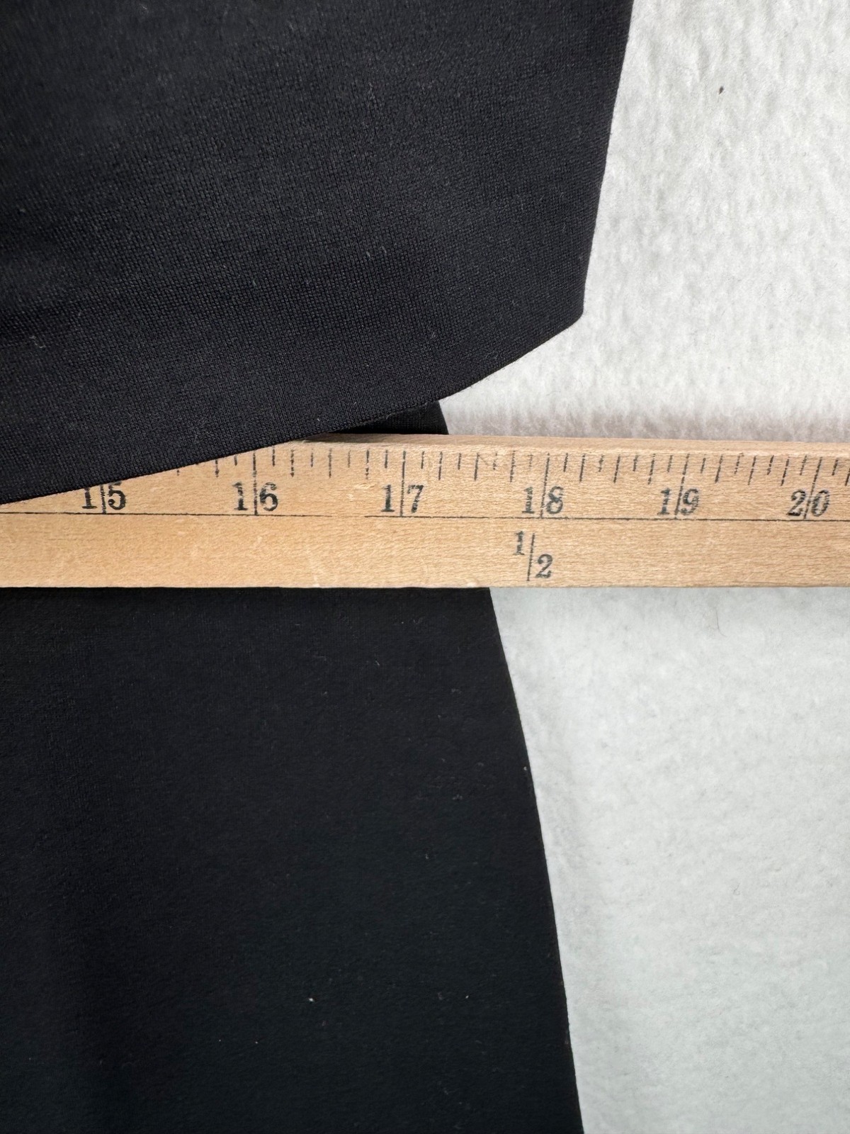 Spanx Ponte Overlay Dress midi black slimming midi minimalist 90s money sz XL