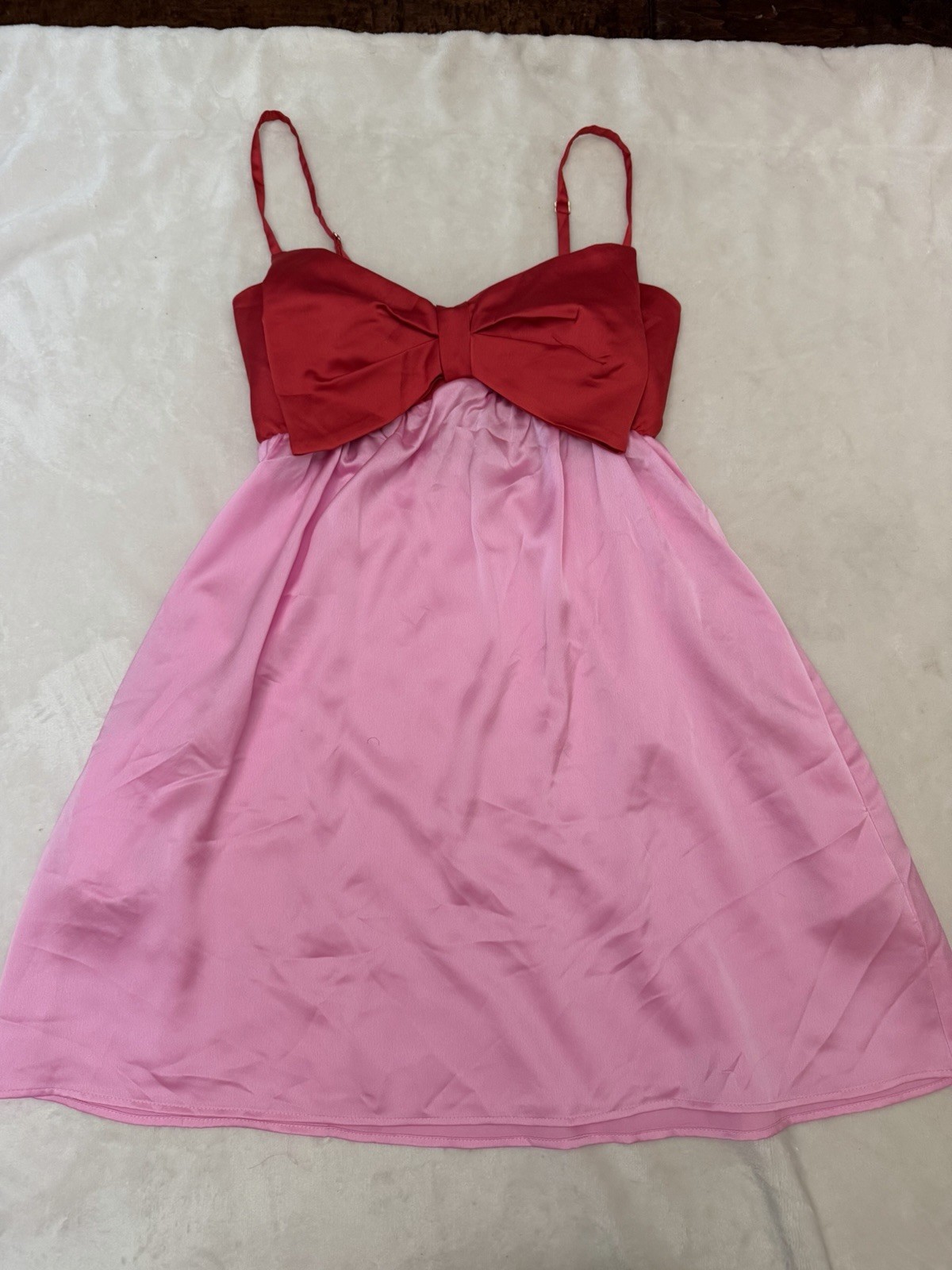 Show Me Your Mumu Best Bow Mini Dress Size M
