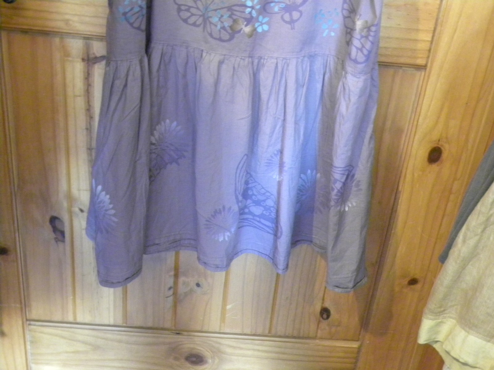 NWT BLUE FISH DROP WAIST LIGHTWEIGHT MAXI SUN DRESS EGGPLANT 2X