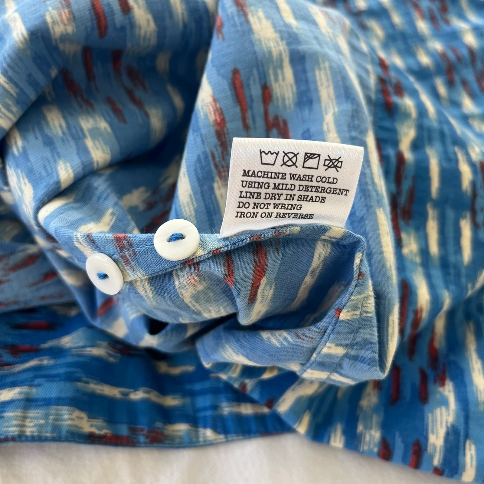 Olivia by Livro Lakelyn Midi Button Down Patch Pocket Dress in Flask Blue Small