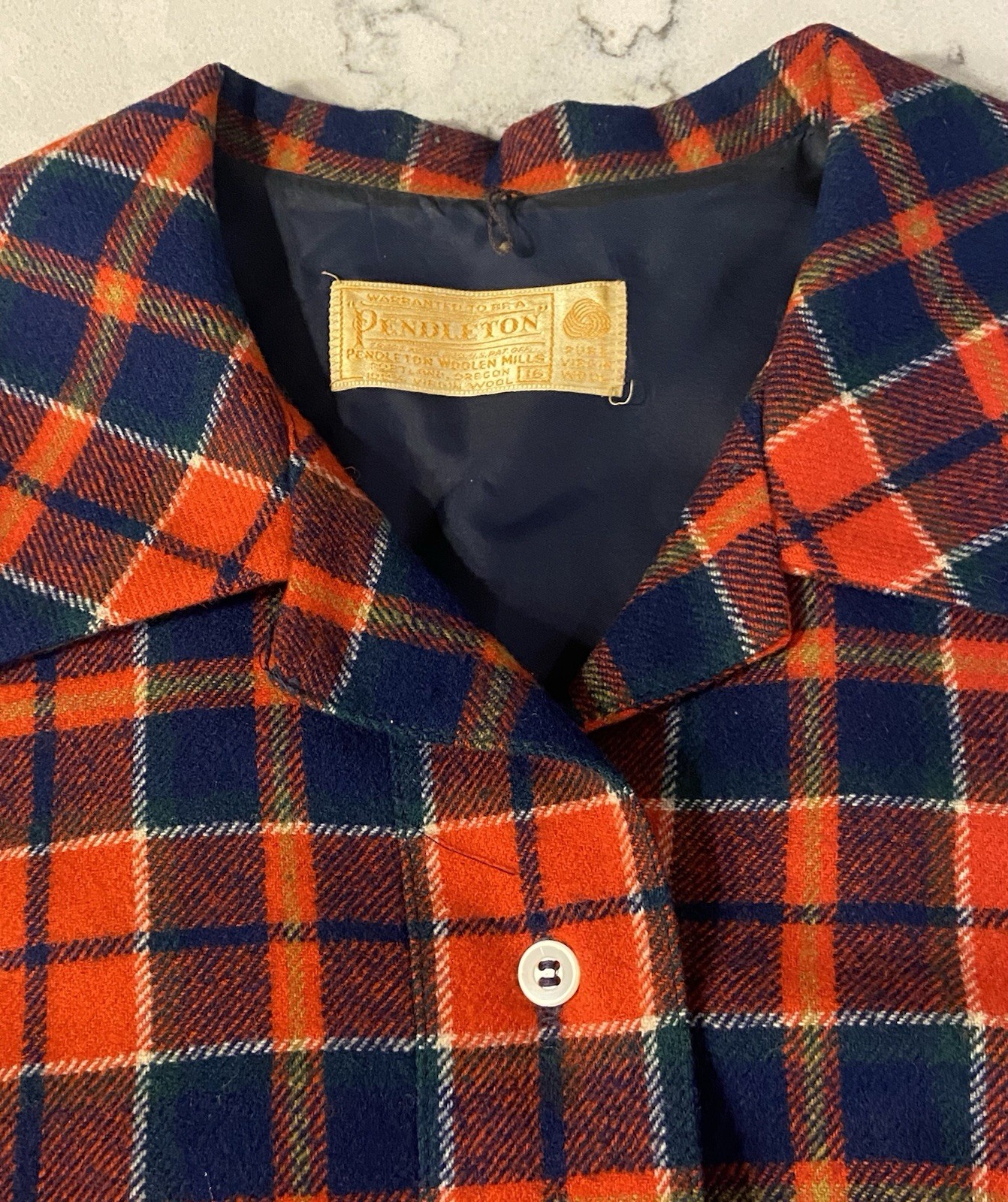 PENDLETON PORTLAND COLLECTION 100% VIRGIN WOOL LONG SLEEVE DRESS