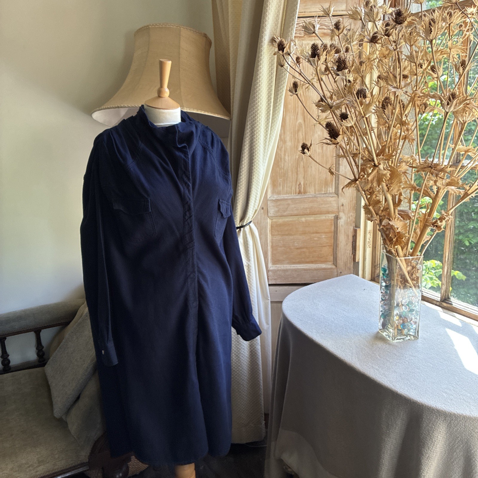 Facon Jacmin Japanese Denim Dress EU 38