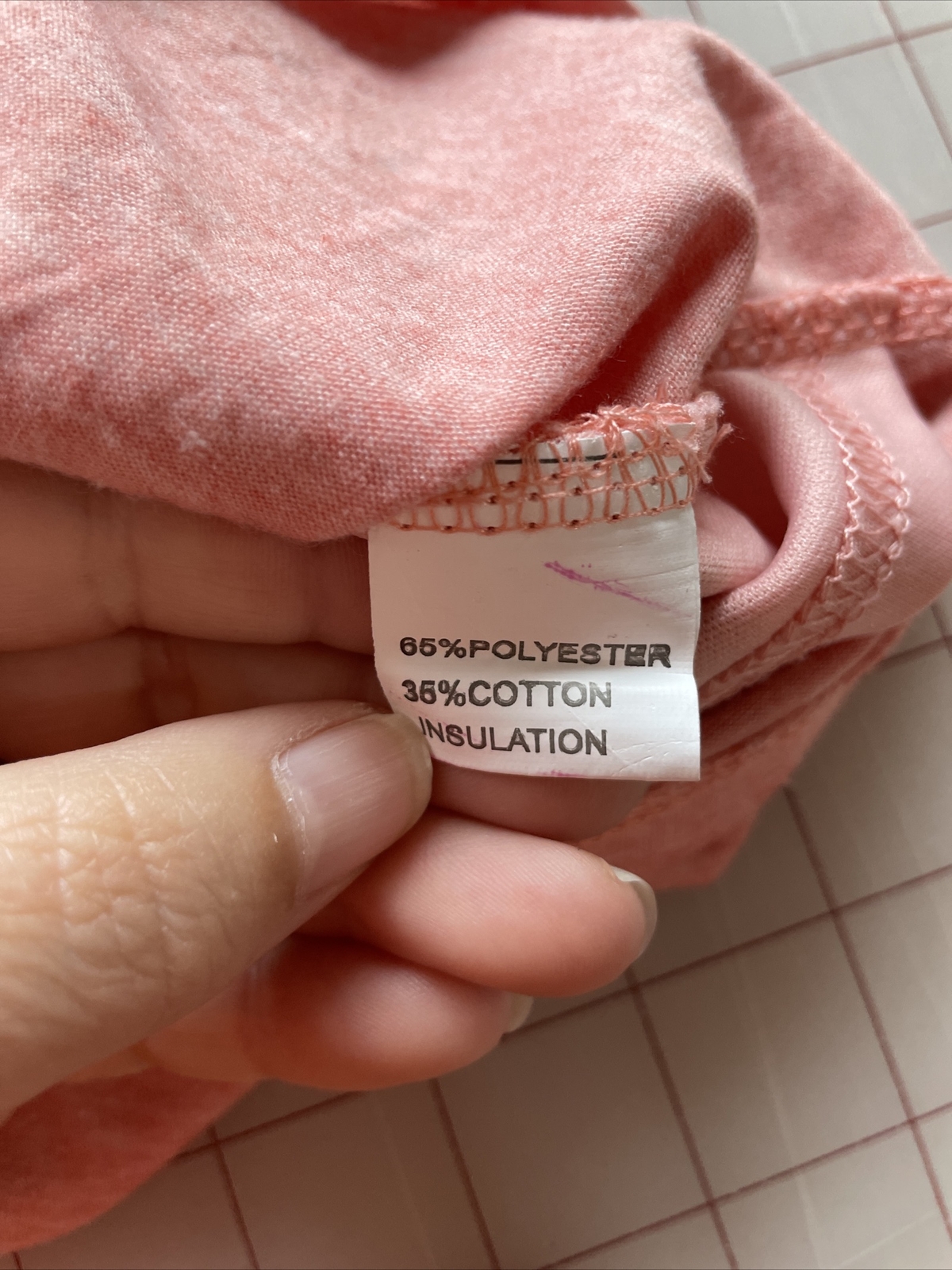 Womens Unbranded Medium Heathered Peachy Pink Tank Top Dress Lined