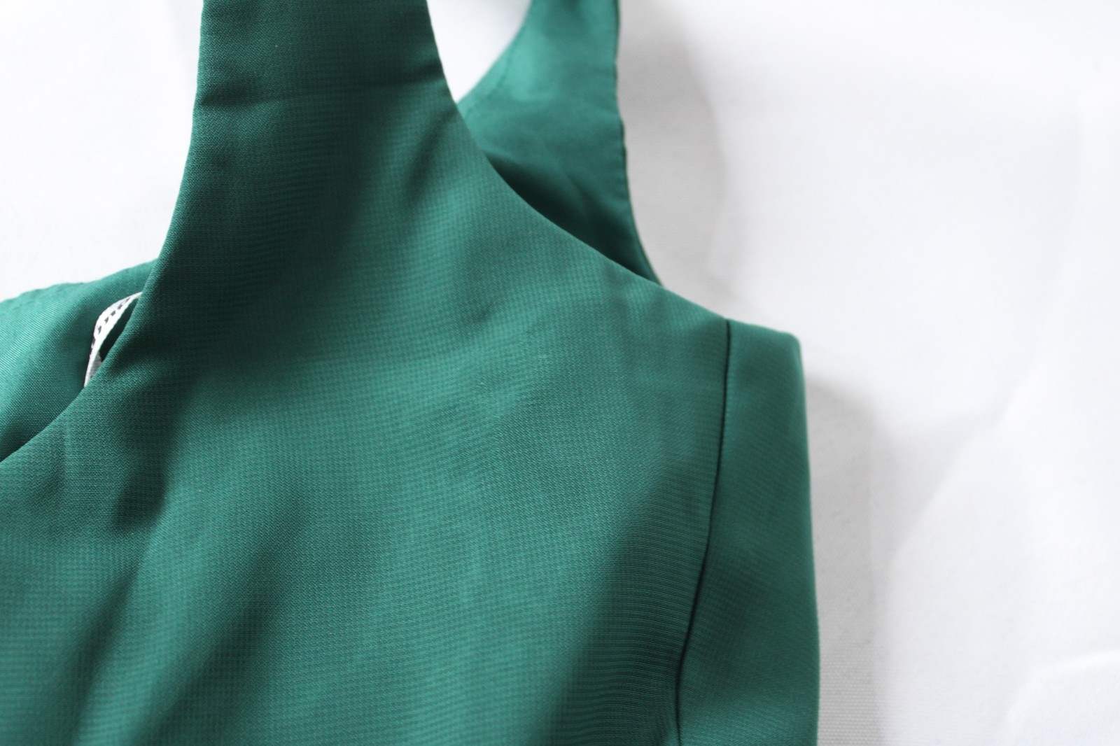 Ryanth Women’s Pleated Detail Solid Print Corset Back Dress NC3 Green Size 6