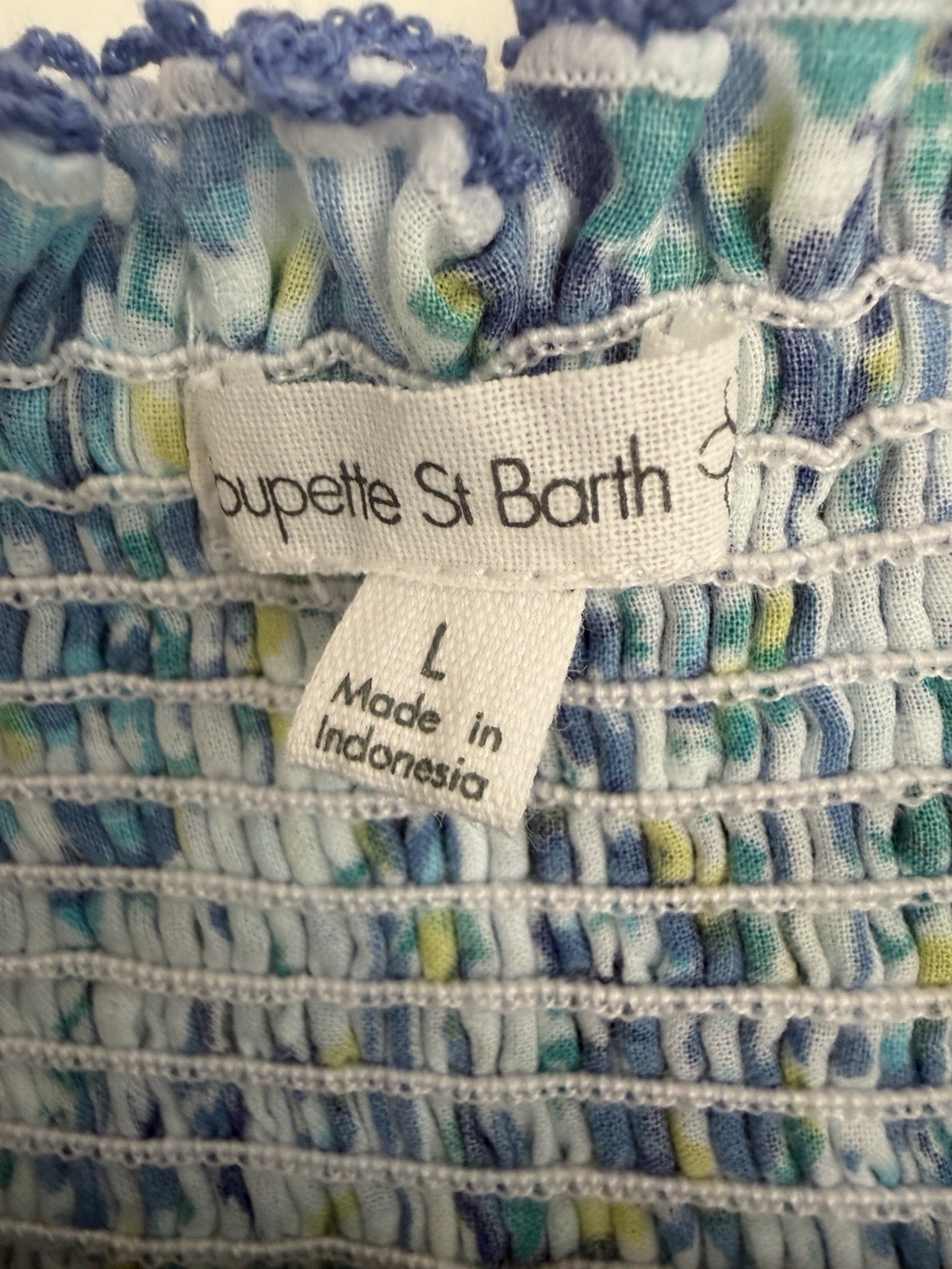 Poupette St Barth Size L Multicolor Midi Dress