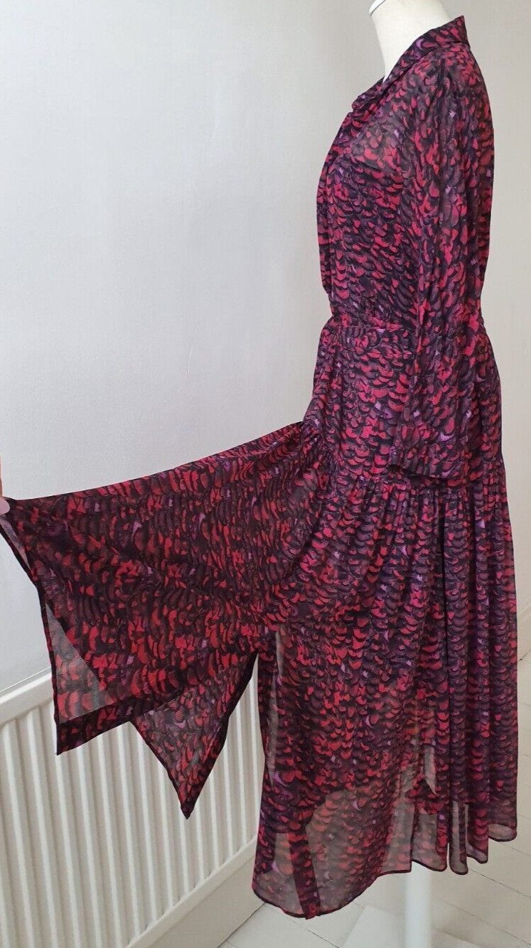 ***GORGOEUS***ALL SAINTS *ELEY PLUME* DRESS UK14, US10, EU42