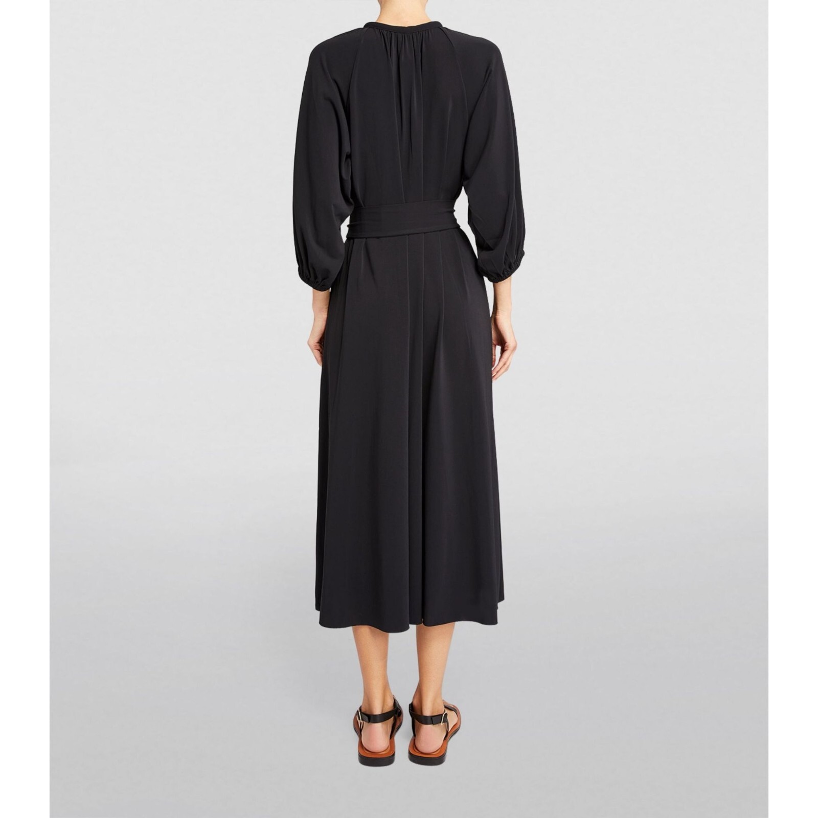 ERES Adela Dress in Noir Black Medium New Womens Maxi Long Beach Gown