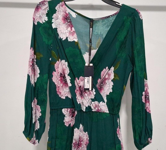 Anthropologie Plenty by Tracy Reese Aleah Floral Ruffle Dress Size Small $158