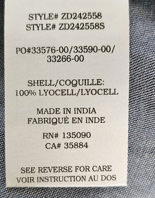Z Supply Balos Washed Chambray Midi Dress L Smocked Spaghetti Strap Cottage NWT