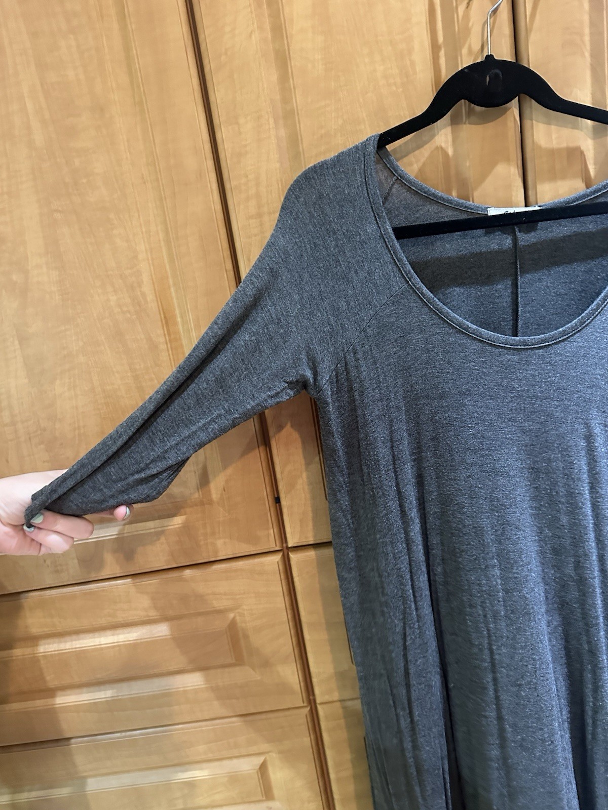 Casual Mid-Sleeve Dress