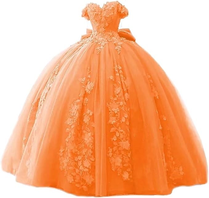Quinceanera Dresses Sweet 15 / Sweet 16 Ball Gowns 3D Flowers