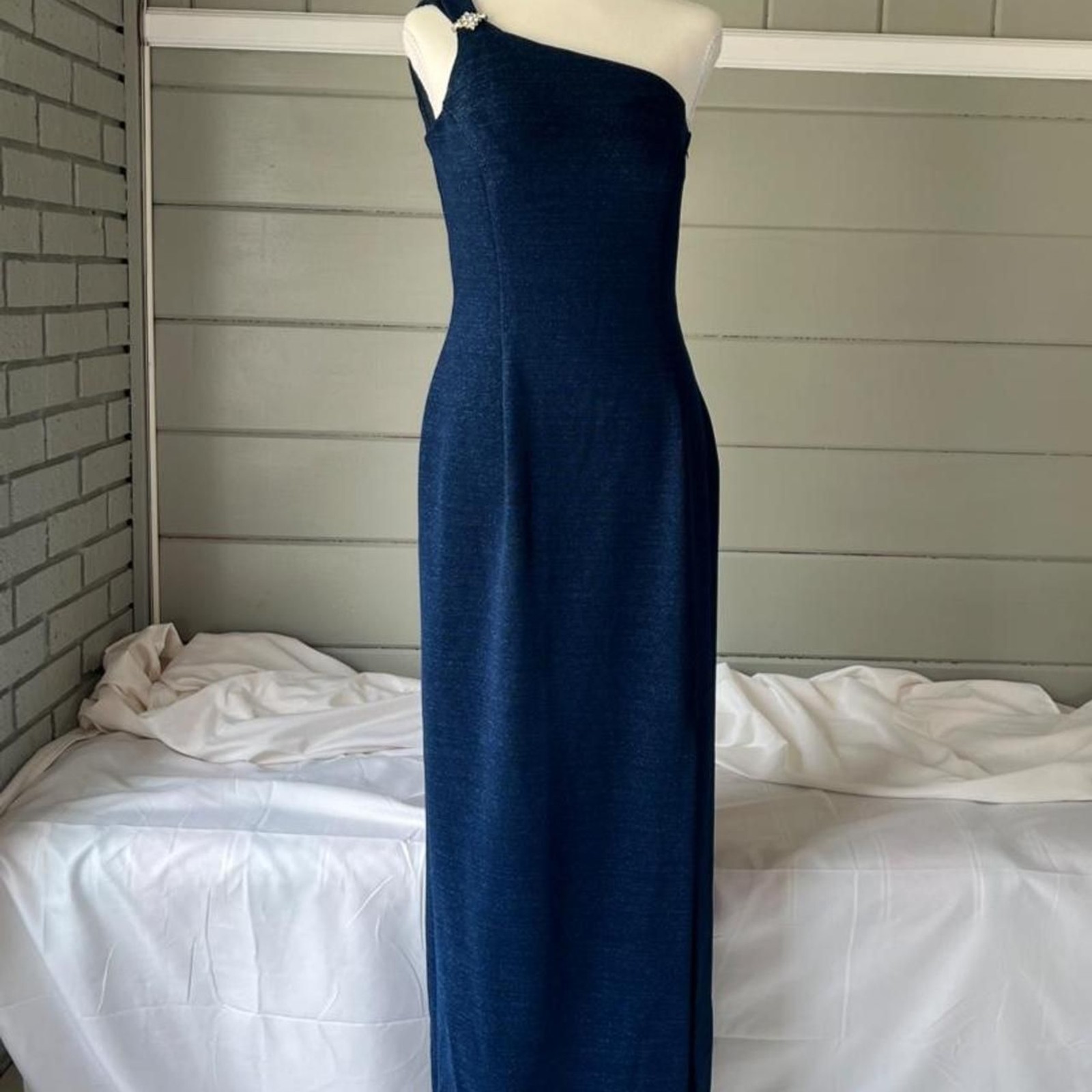 Unbranded Women’s Blue and Navy Dress