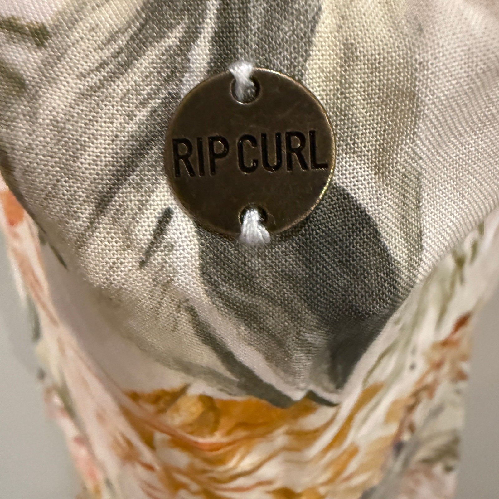 Rip Curl Havana Cover Up Floral Mini Dress XL Tropical Beach NEW Flowy Vacation