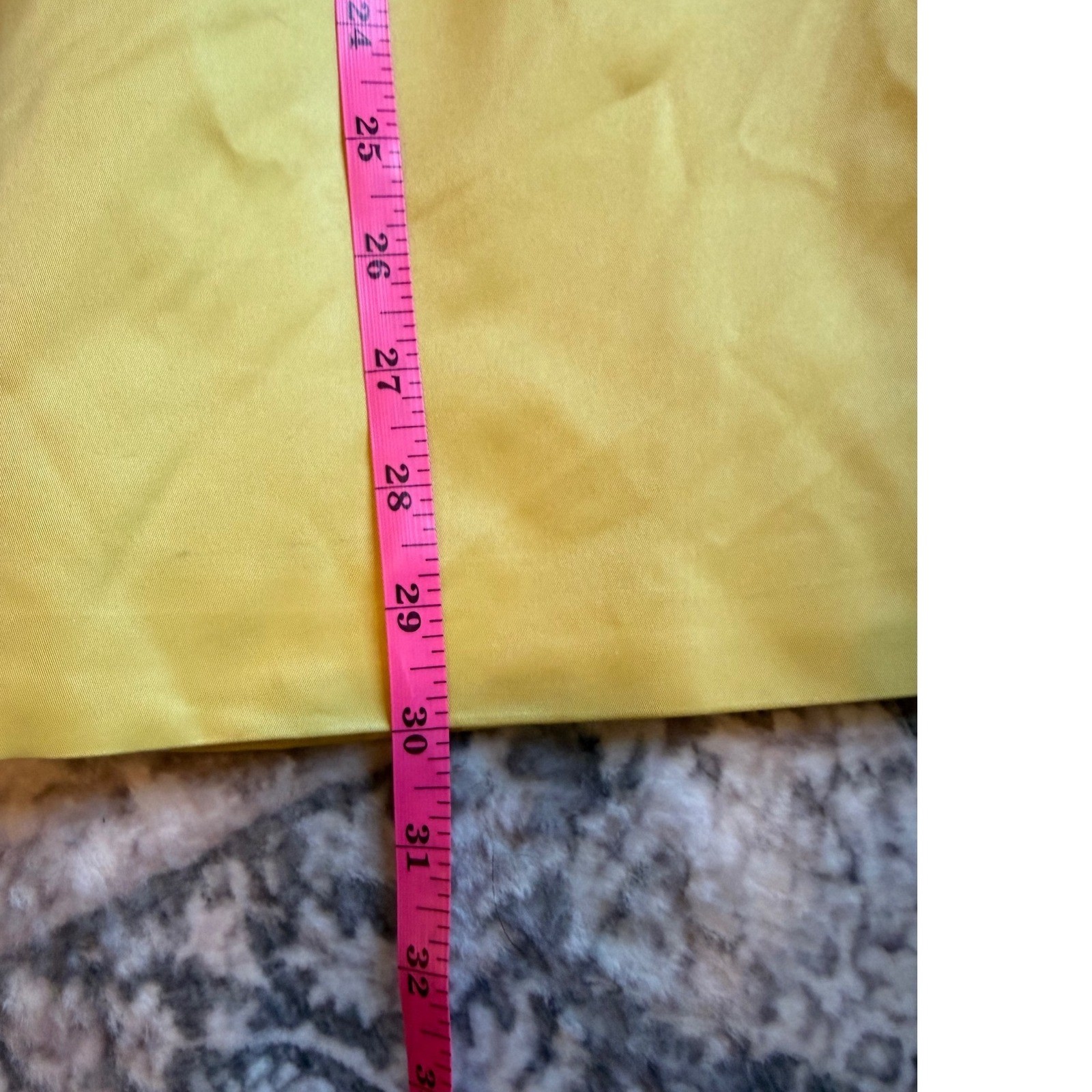 DO+BE Womens Yellow Bell Sleeves Deep V-Neck Mini Dress Mustard Size Small