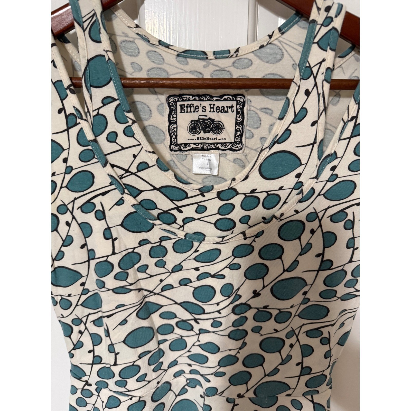 Effie’s Heart MODCLOTH Retro Pin Up Bubble Dots Flare Dress, Small