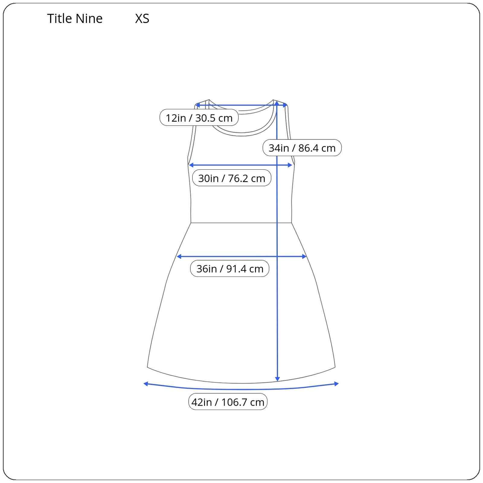 Title Nine Womens Athletic Tennis Racerback Dress