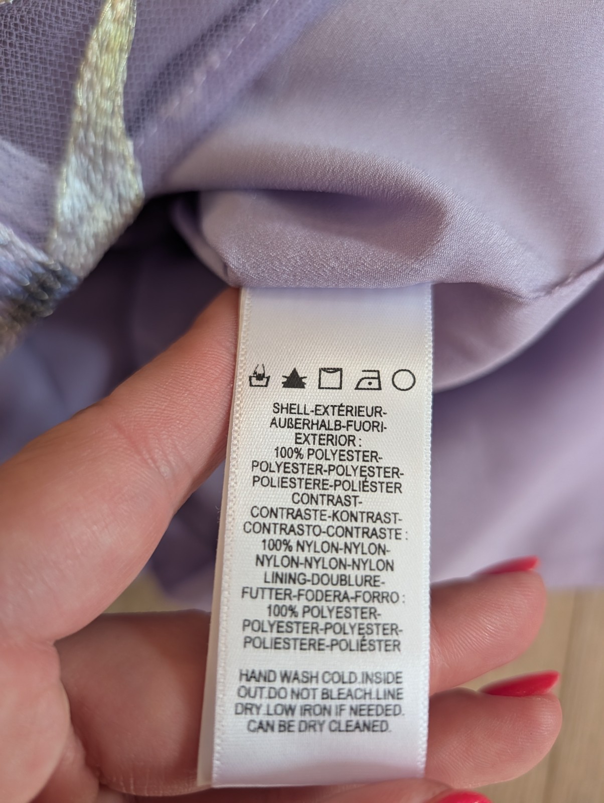 NWOT Dress the Population Blakely Lilac Floral Midi Dress XS