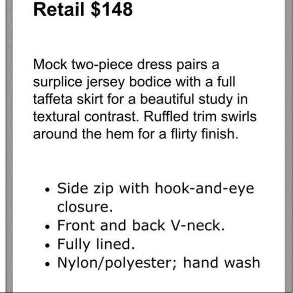Max & Cleo Rosette Cocktail Party Dress