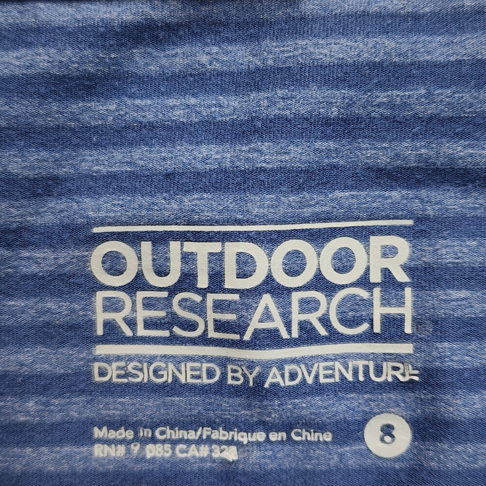 Outdoor Research Bryn Womens Gorpcore Travel Stretch Striped Active Dress Size 8