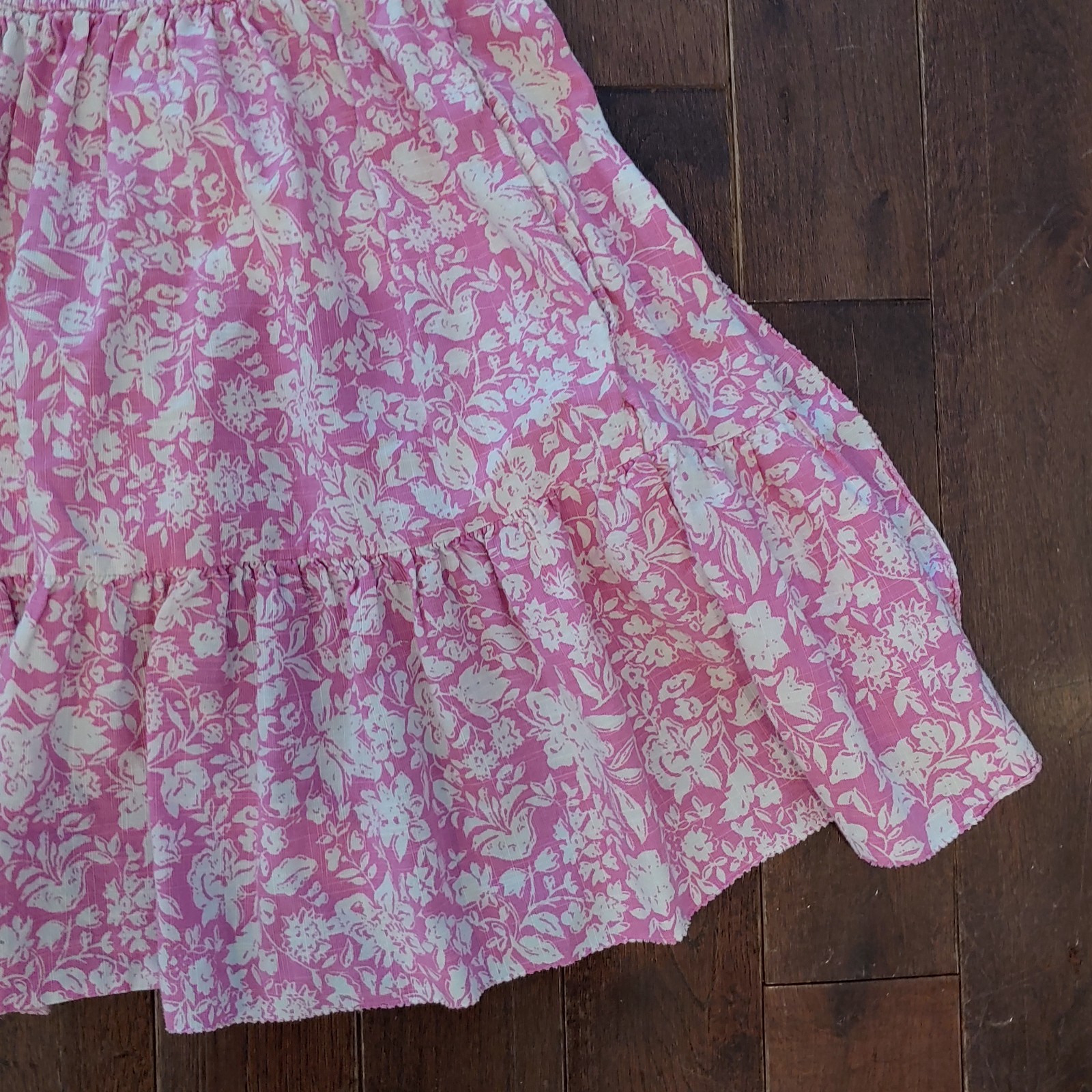 Women’s Universal Thread Smocked Mini Dress Pink Size M EUC 2022 Model