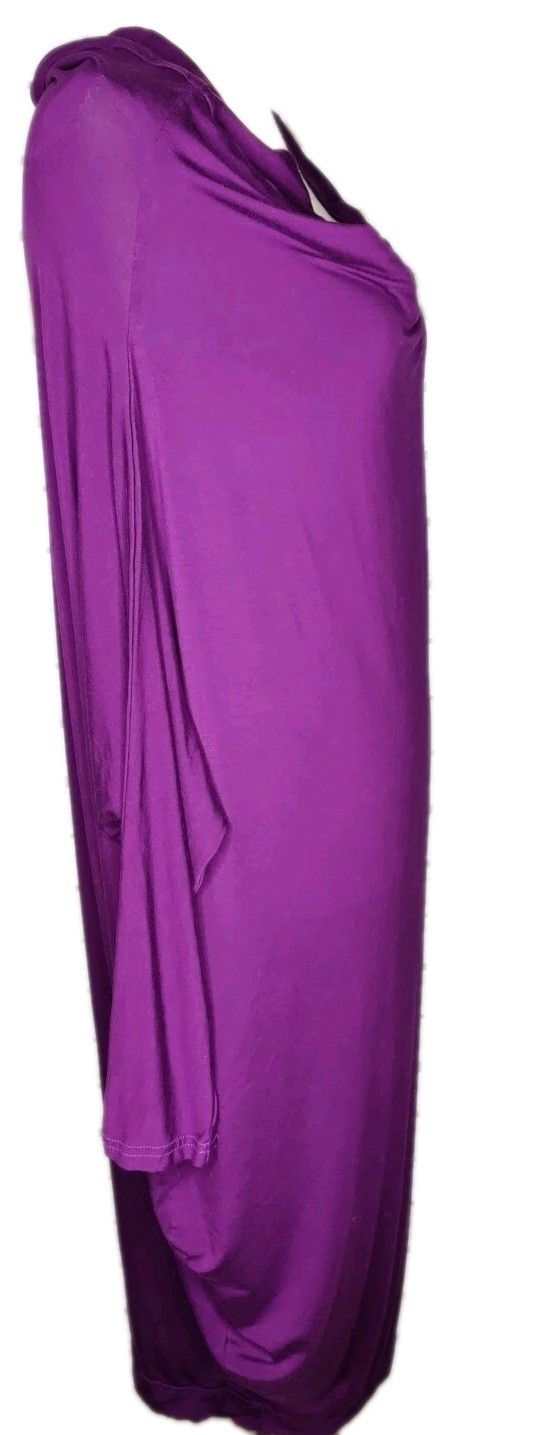 • Morph Clothing Solid Rich Plum Modal Capsule Versatile Dress Women’s Size XL