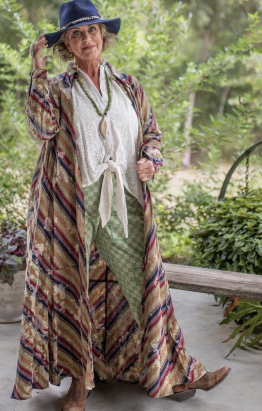 Jaded Gypsy Fade Away Dress Duster L XL NWT Boho Cowgirl
