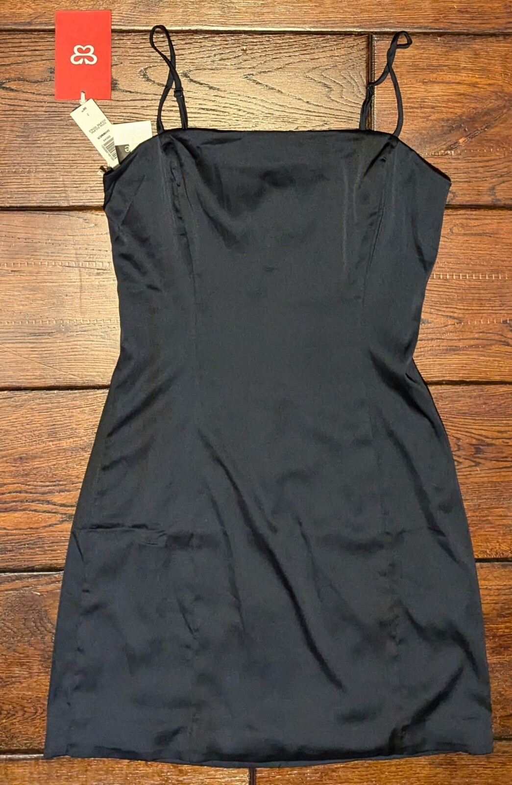Aritzia Sunday Best Women’s Total Eclipse Blue Satin Slip Dress – Size 2 – NWT