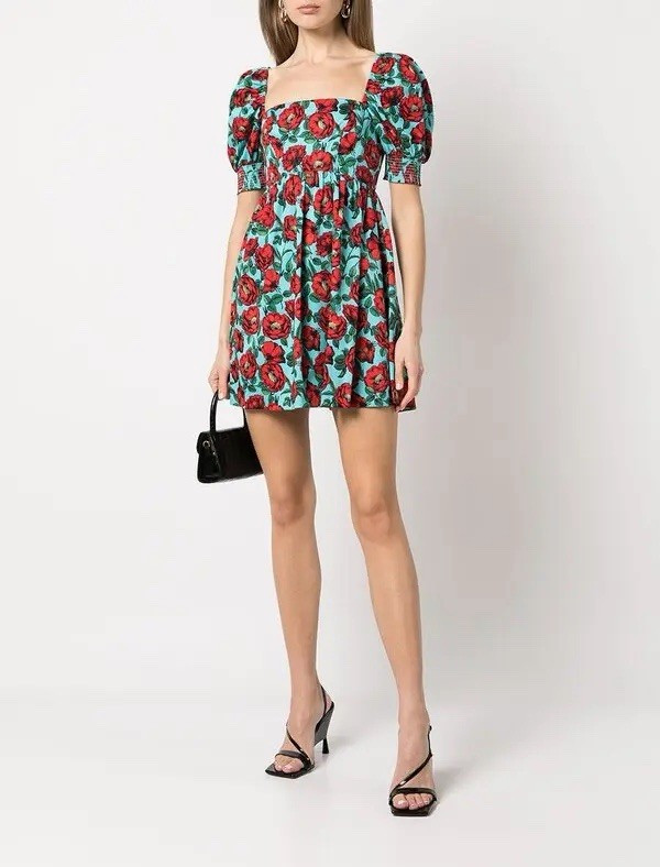 Alice + Olivia Reyna Curved Empire Dress NWT Size 2