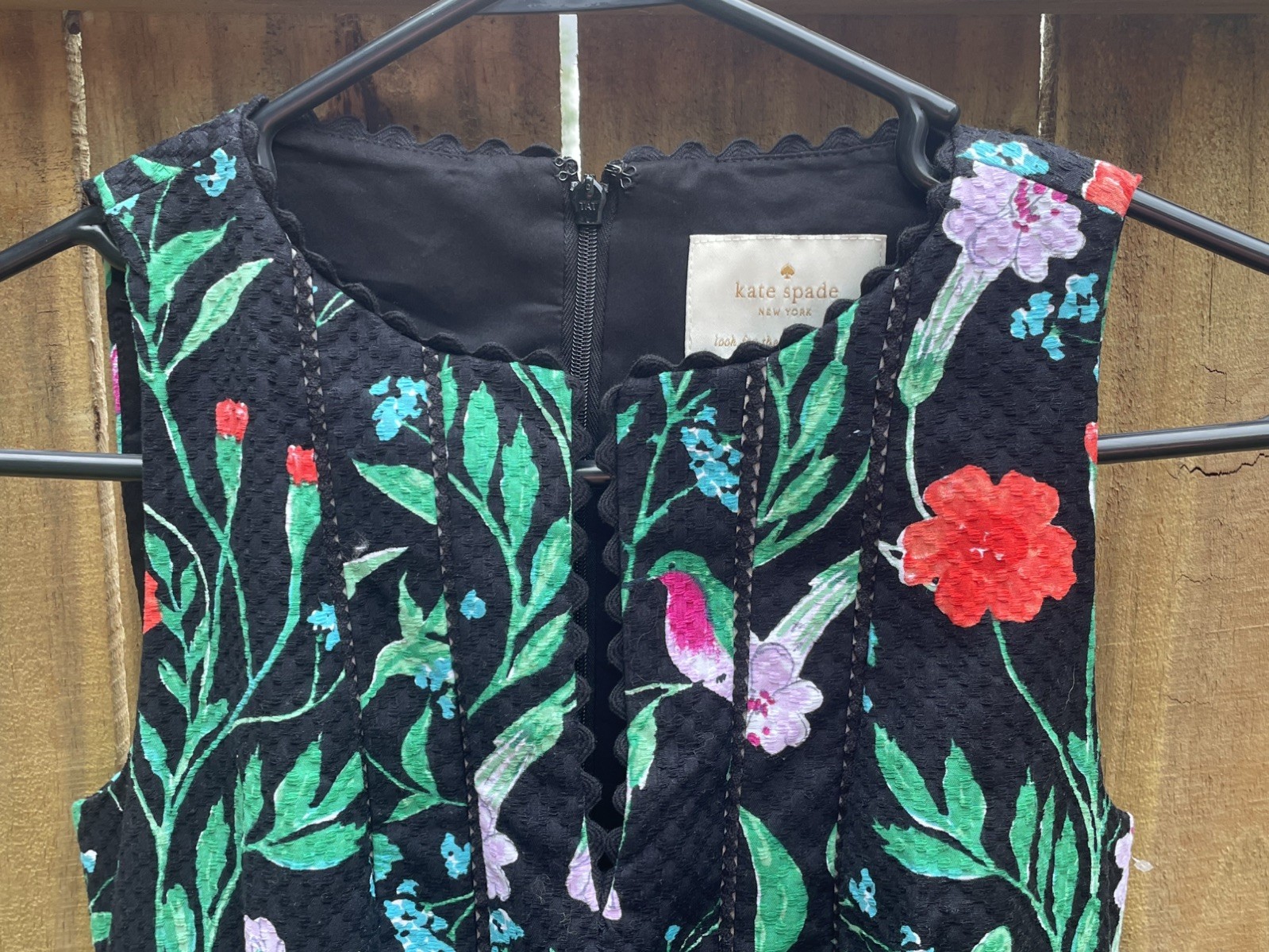 NWT Kate Spade New York Hummingbird Floral Maxi Dress Sz 0 Original Price $328