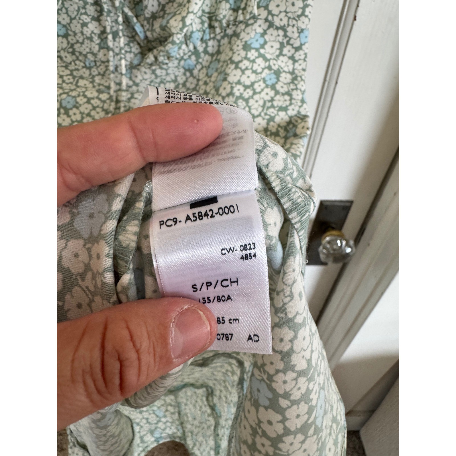 NWT Levi’s Clementine floral mini dress size small