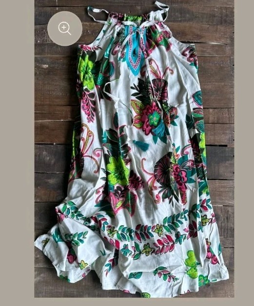NWT! Jaded Gypsy Tropical Dreams Maxi Dress Women’s FREE SIZE S M L Boho Vacay