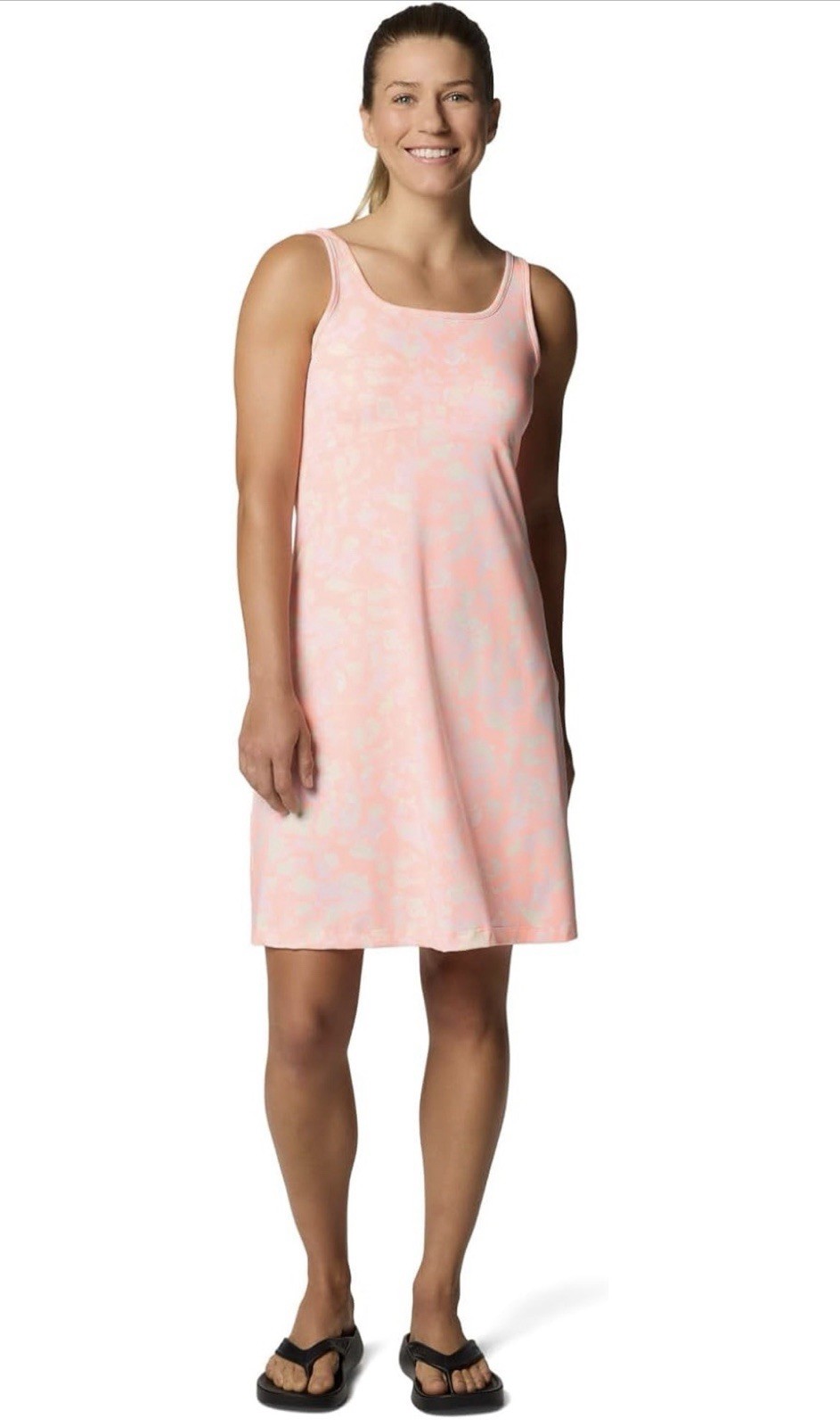 Columbia PFG Freezer III Dress Pink Print UPF 50 – Tiki Pink Bellashore – NWT✨XS