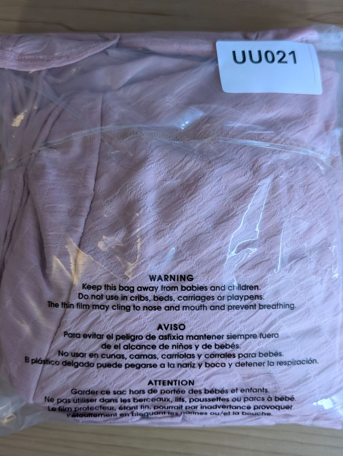 Altard State Blush Pink Sleeveless Wrap Dress Tie Waist Ruffle Hem Rouched NWT