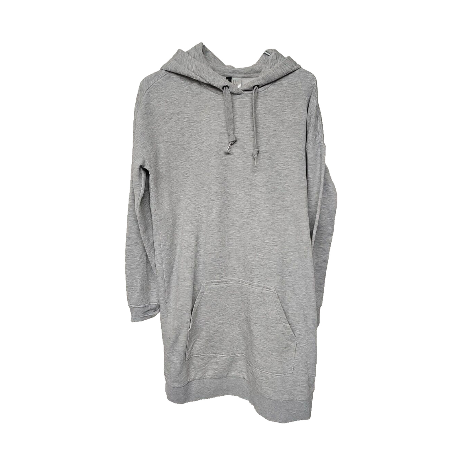 Divided By H&M Size 6 Hoodie Sweatshirt Dress Grey Streetwear Casual Y2K