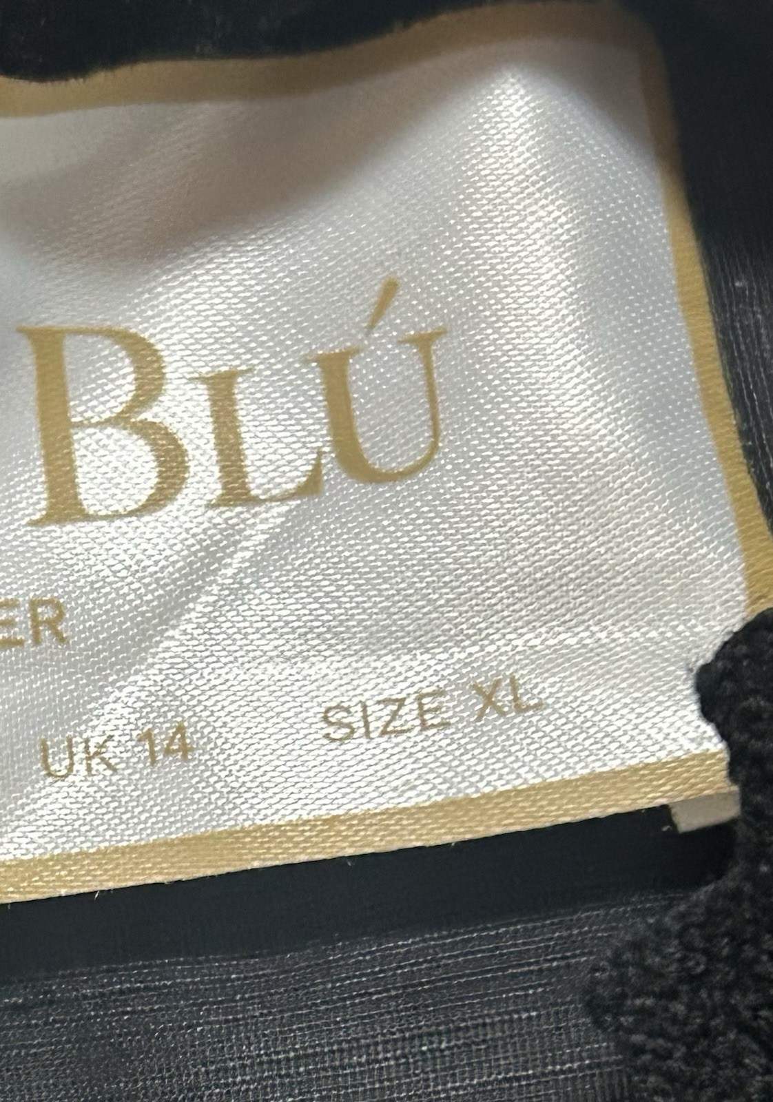 Aqua Blu Sparrow Tiana Black Linen High Neck Maxi Dress Sz XLarge US10 Australia