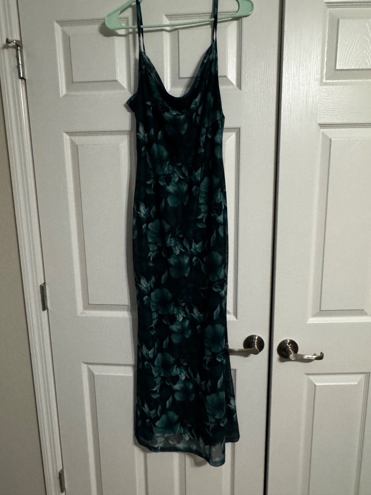 Lovely green and black dress