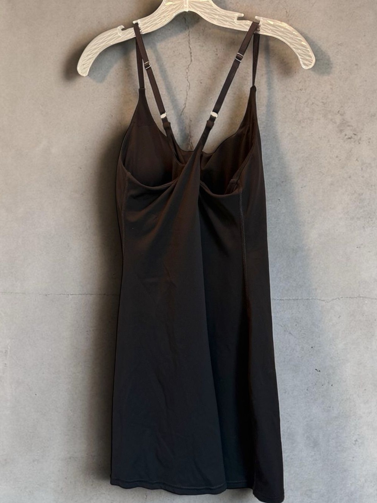IUGA Black Athletic Dress with Built In Shorts Pockets Tennis Golf