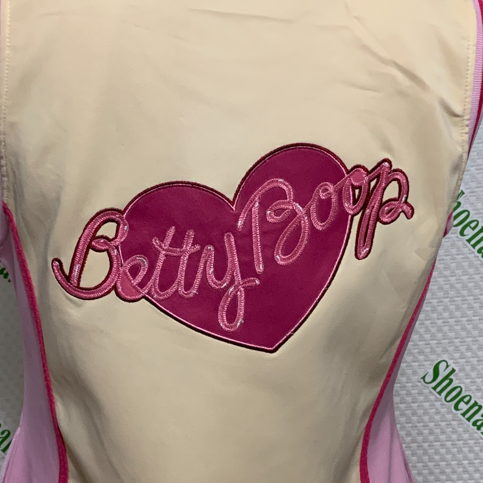 Headgear Classics Basketball Jersey Dress Lady Elite Betty Boop Be Mine Beige XL