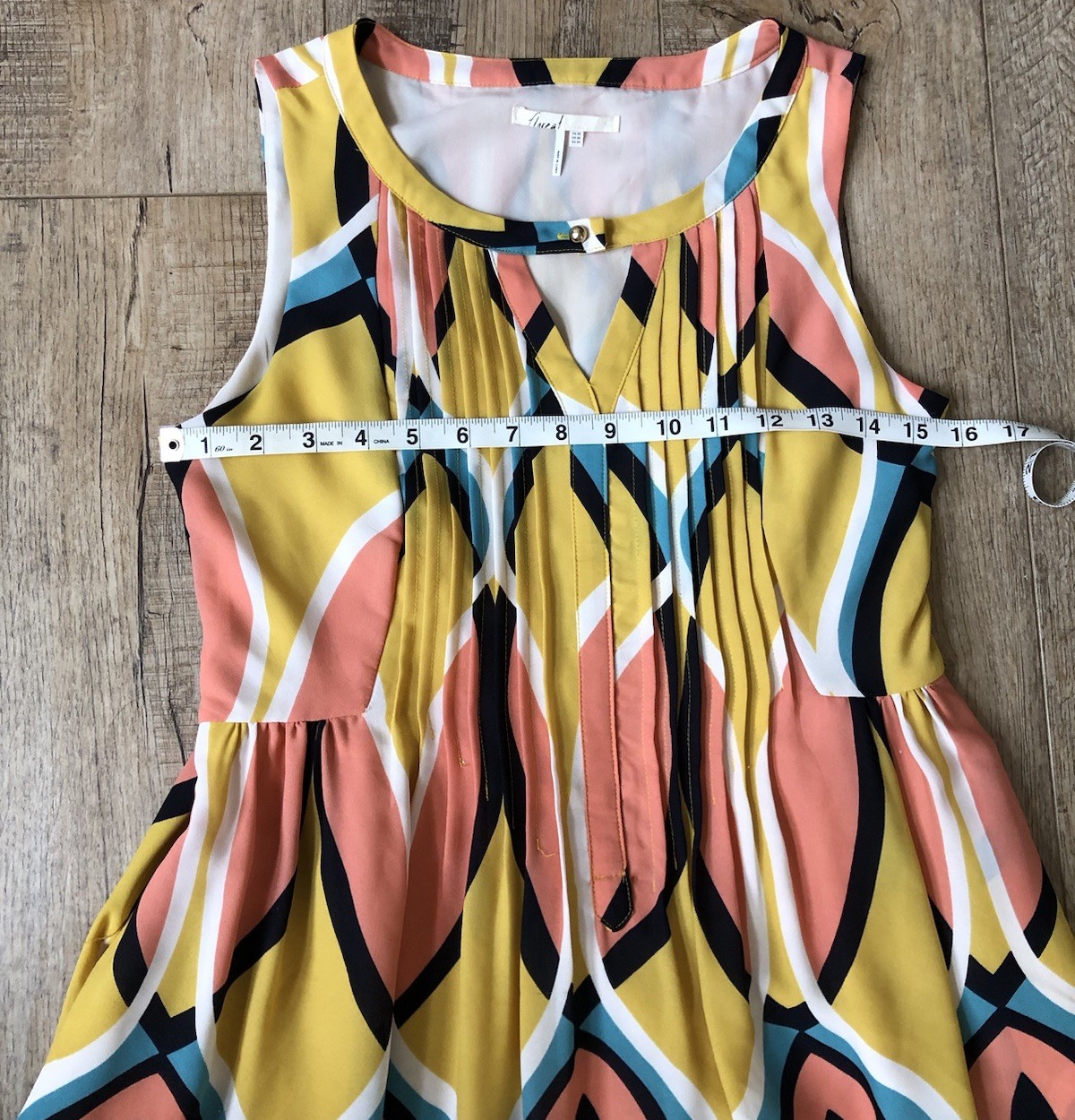 Anthropologie Floreat Dahlia Abstract Floral Embroidered Maxi Dress Sz 2